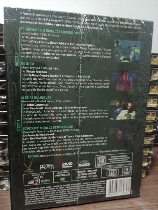 Lovecraft no Cinema - 1, 2 e 3. - Foto 4
