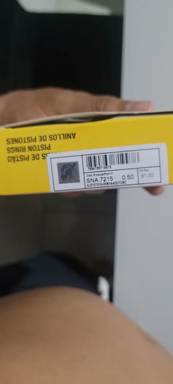 Anéis de Pistão Mahle 0.50  - Foto 3