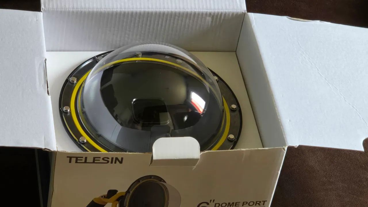 Telesin 6'' Dome Port para GoPro Hero - Foto 2