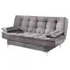  Sofá Cama Agatha Casal 3 Lugares com Encosto Reclinável - Foto 3