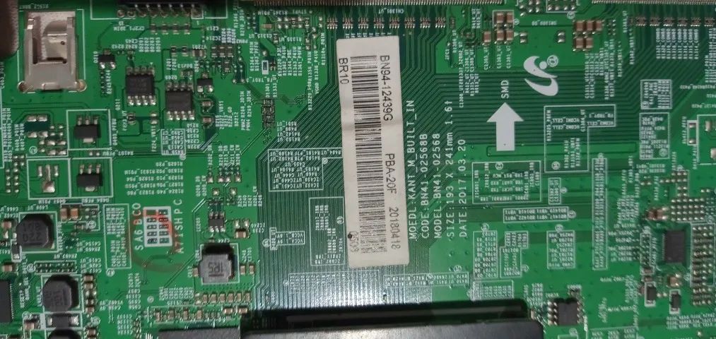 Placa Principal Samsung UN49MU6100G BN94-12439G BN41-02568A - Foto 5