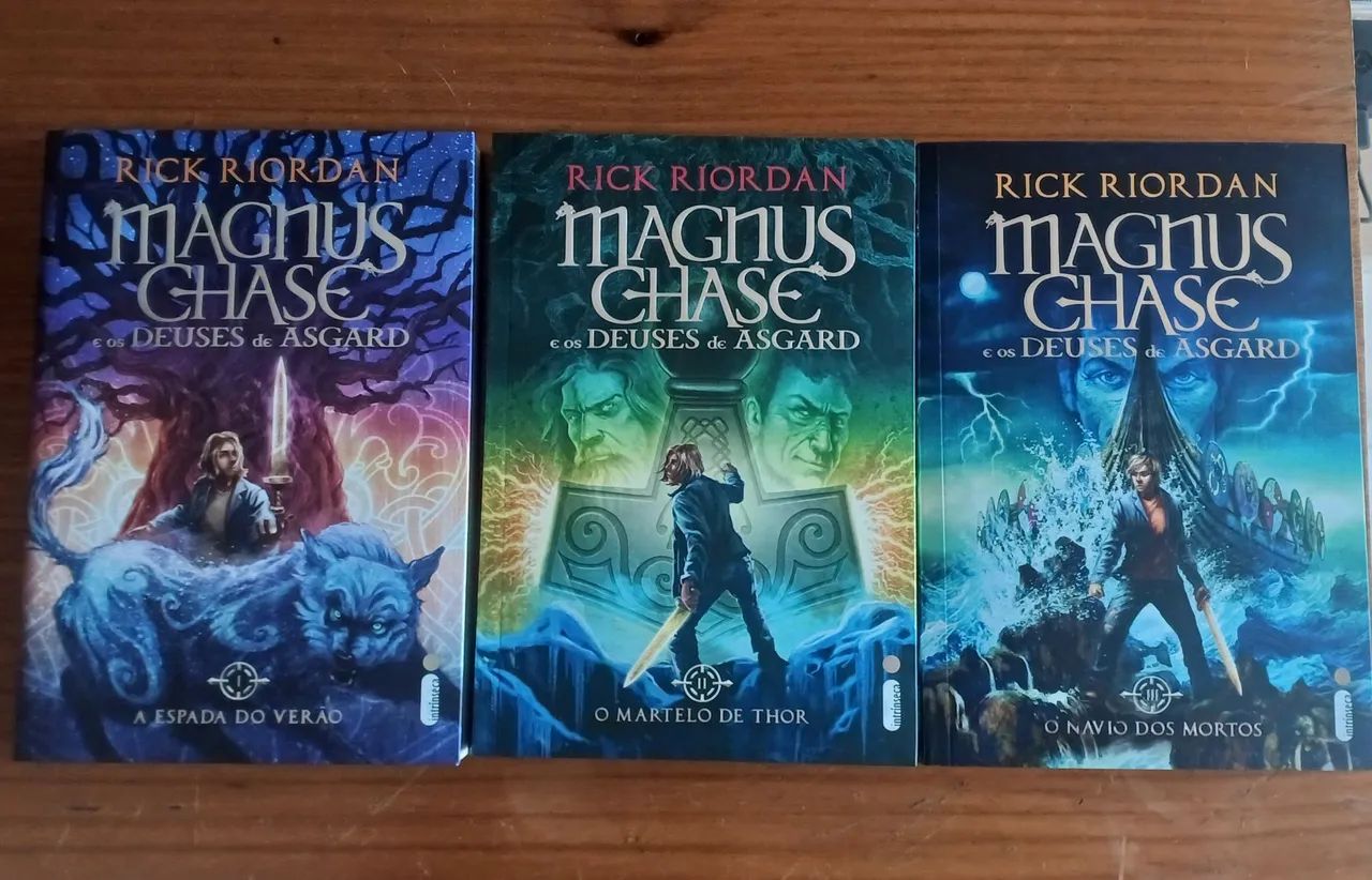 Magnus Chase e os Deuses de Asgard - Série Completa - Foto 2
