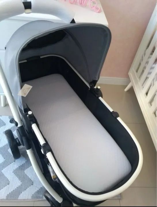 colchonete para carrinho de bebê moisés - universal
