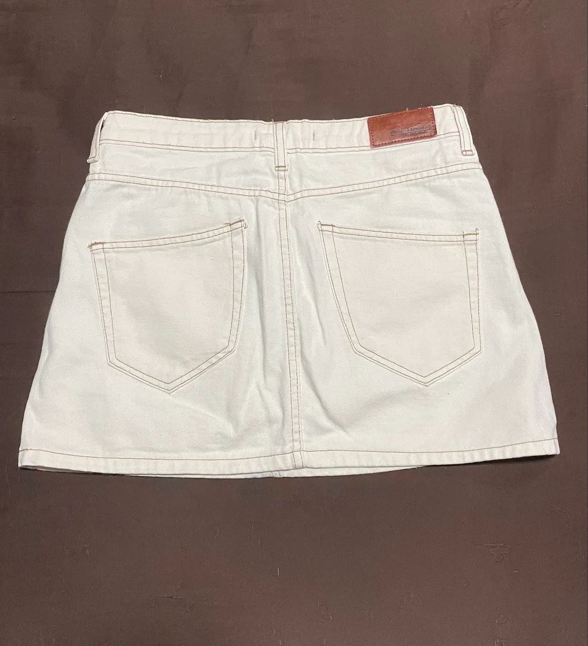 saia jeans clara com botões renner - Foto 3
