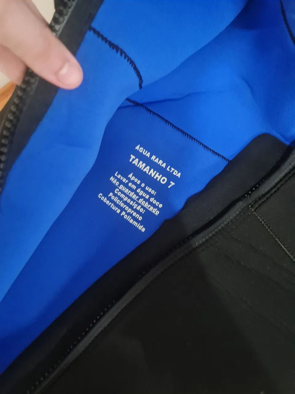 Roupa de mergulho água rara 5mm - Foto 2