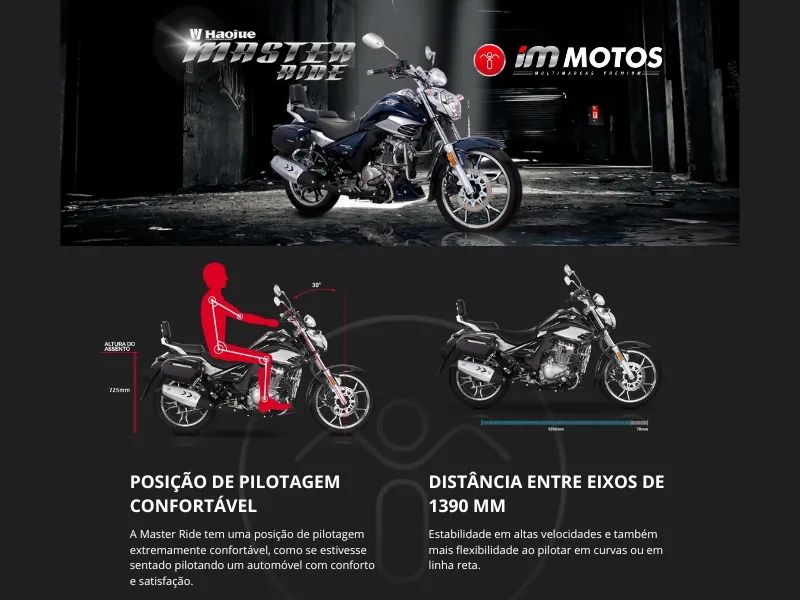 HAOJUE MASTER RIDE 150CC NOVA  - Foto 9