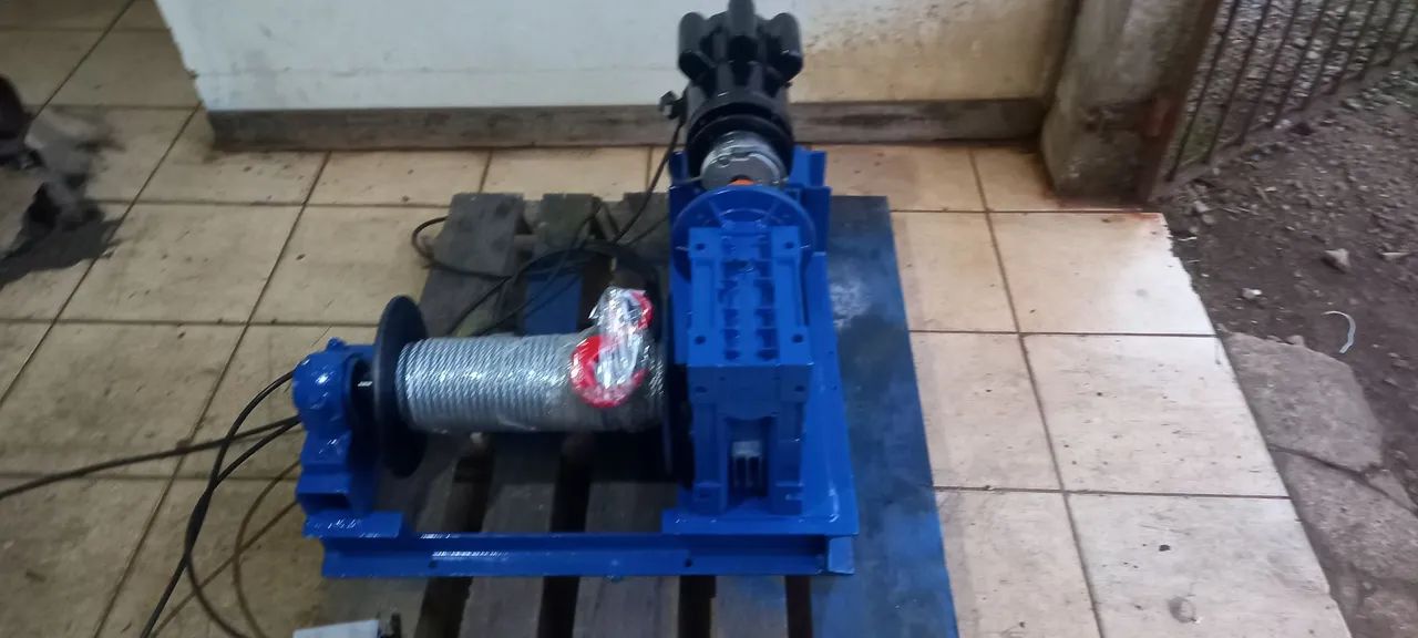 Guincho Elétrico de Arraste c/motor monofasico freio magnetico