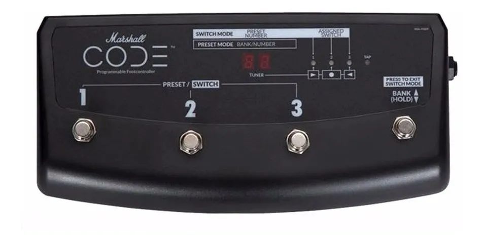 Amplificador Guitarra Marshall Code 50 + Footswitch - Foto 2