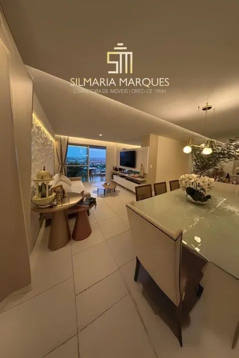 luxuoso apartamento com 3 suítes, Porteira fechada  localizado no coração da parquelândia - Foto 4