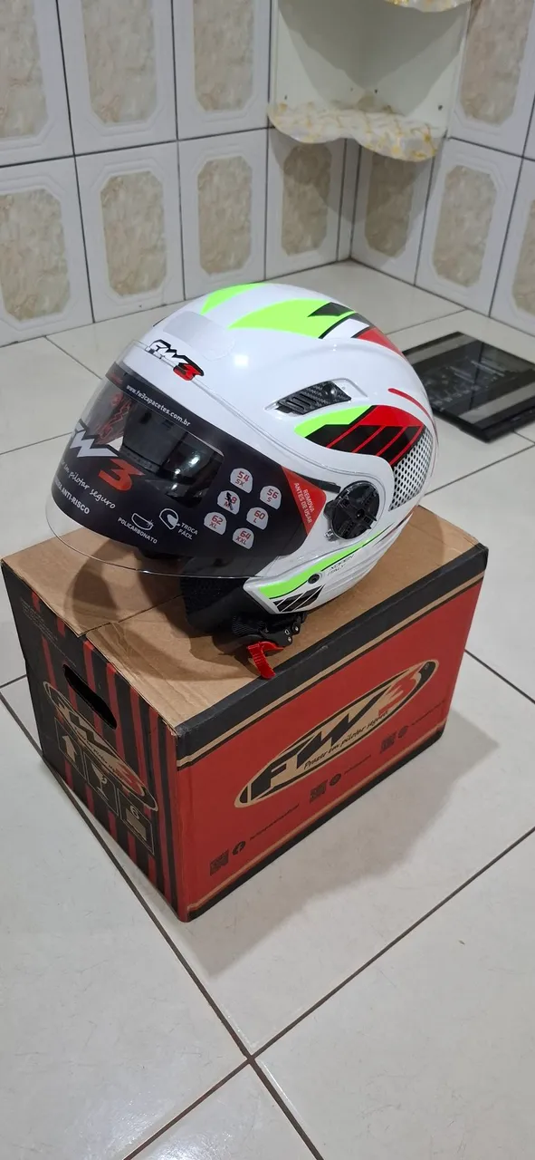 Capacete fw3 x-open italy 58