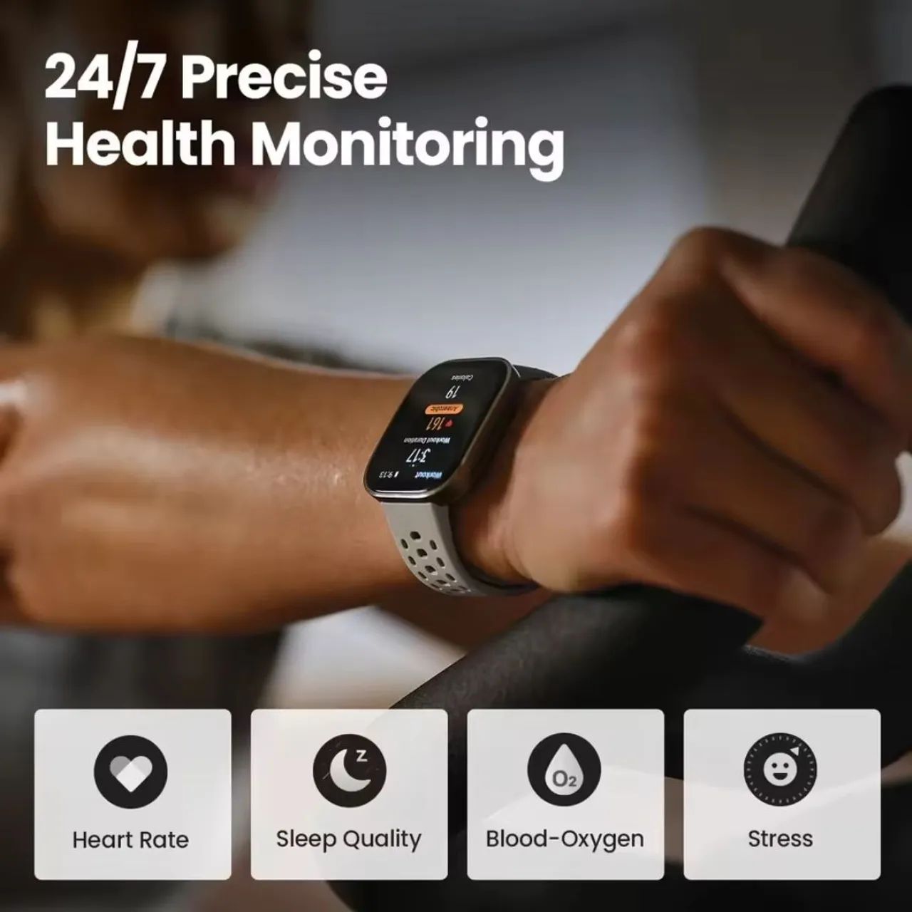 Smartwatch Amazfit BIP 6 A2435 com GPS Bluetooth - Foto 3