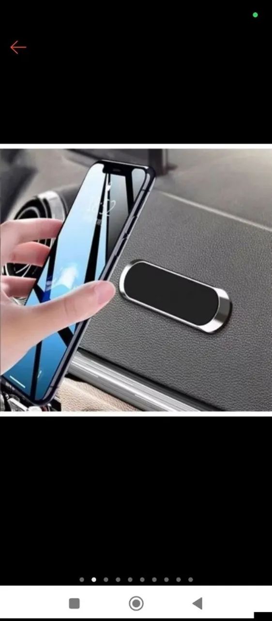 Suporte celular magnético carro  - Foto 3