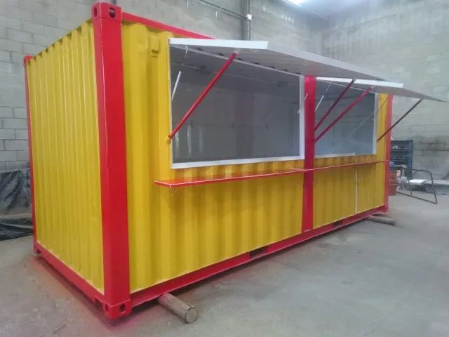 Lancheria em Container 6 mts