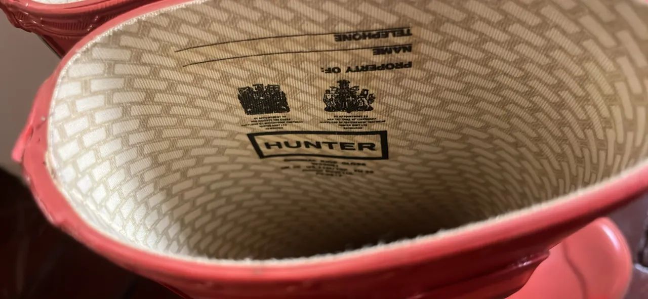 Botas Hunter Vermelhas Infantis - Foto 2