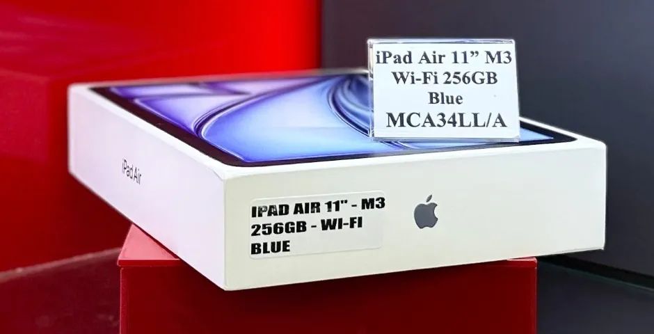 Apple iPad Air 11"- M3 - 256GB - Wi-Fi - BLUE - MCA34LL/A - Produto Novo e Com Garantia - Foto 2