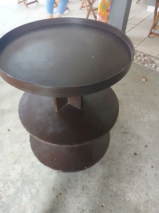 Rack de madeira 3 andares