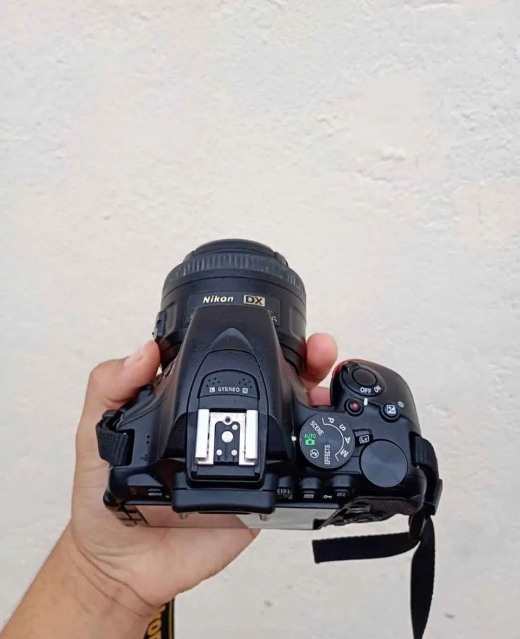 Câmera Nikon D5500+ nikkor 35mm e nikkor 55-200mm