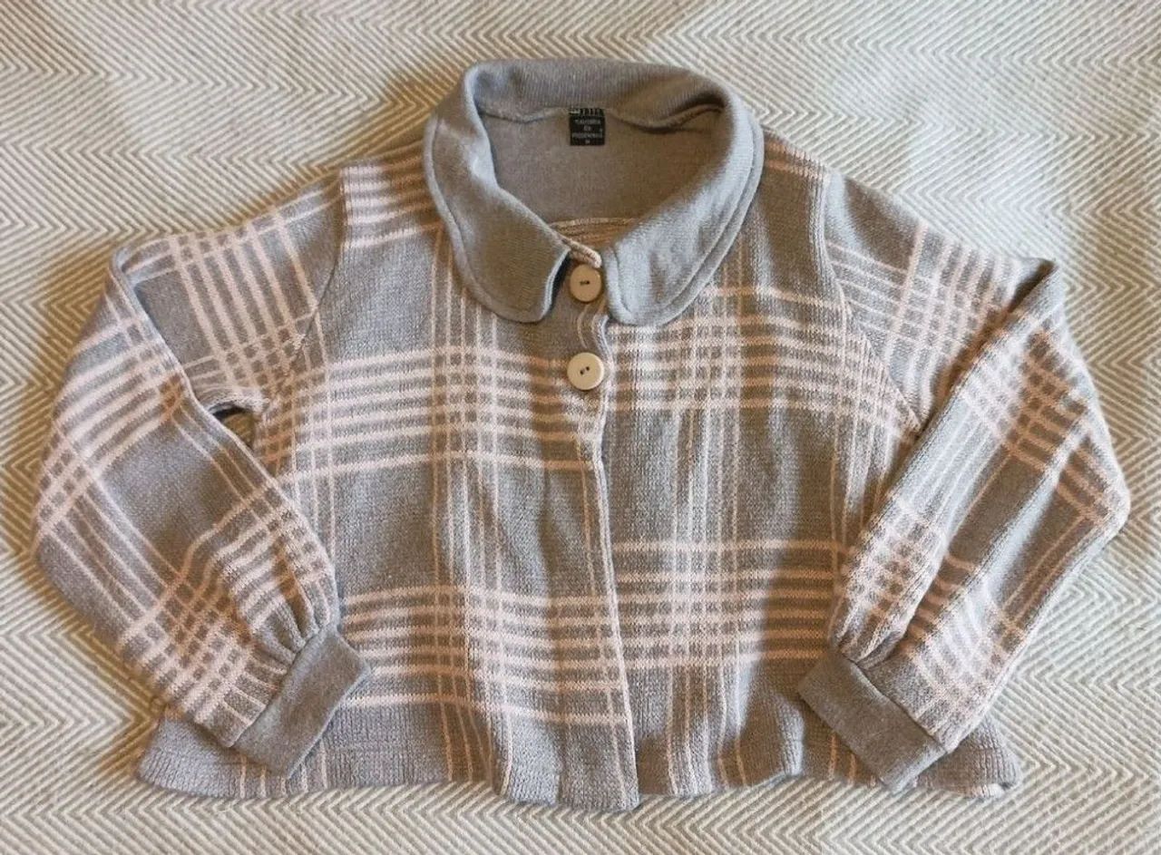 Camisas xadrez, casacos e cachecol - M - Foto 3