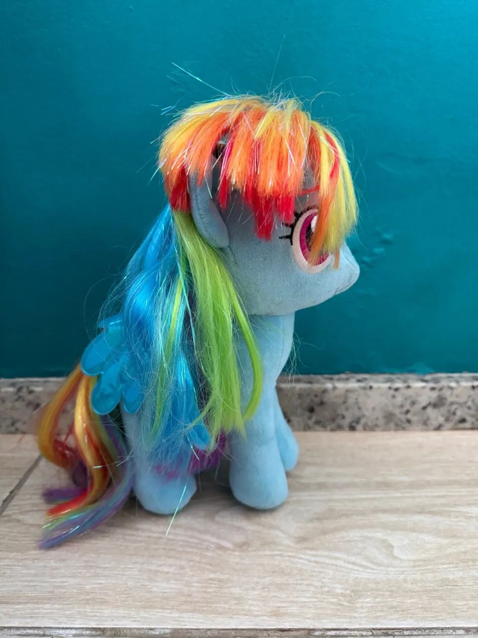 Pelúcia Rainbow Dash My Little Pony Brinquedos e Jogos Beira