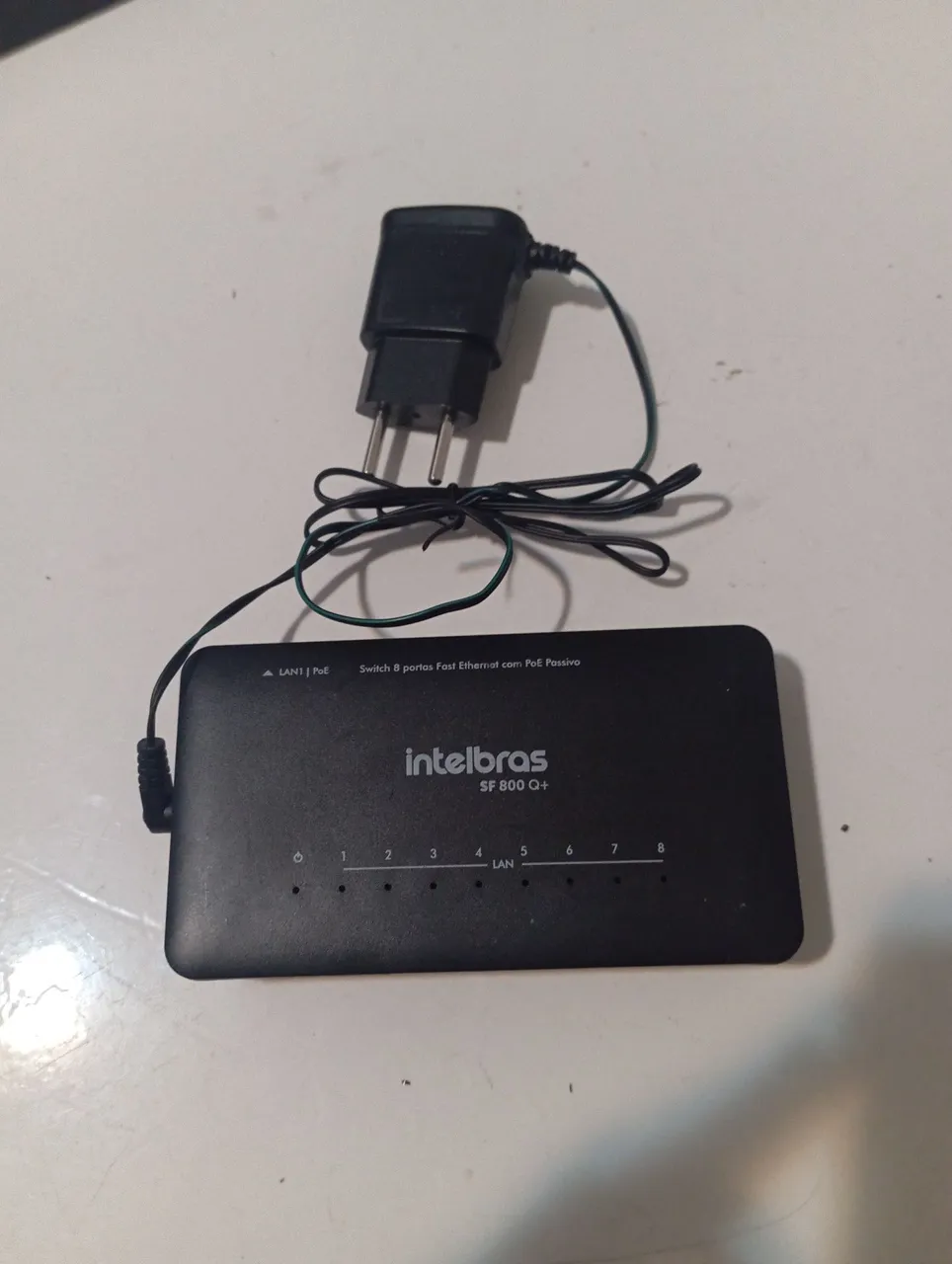 Switch 8 Portas Fast Ethernet Intelbras SF 800 Q+