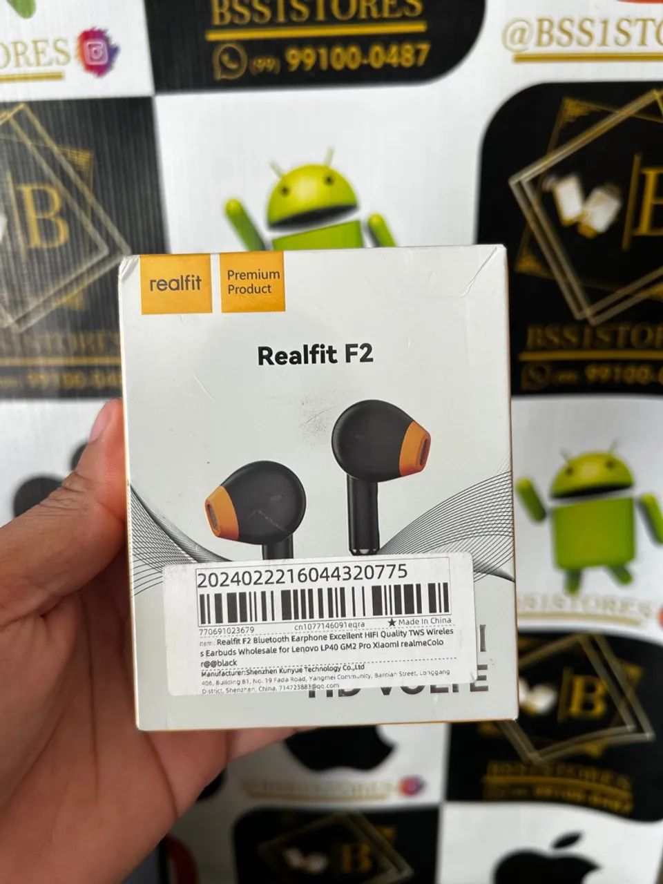 Fone de ouvido Realfit 