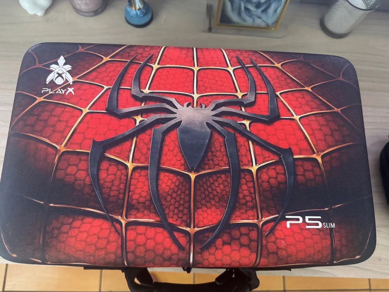 Mala, bolsa, case, para transporte de ps5 slim  - Foto 4