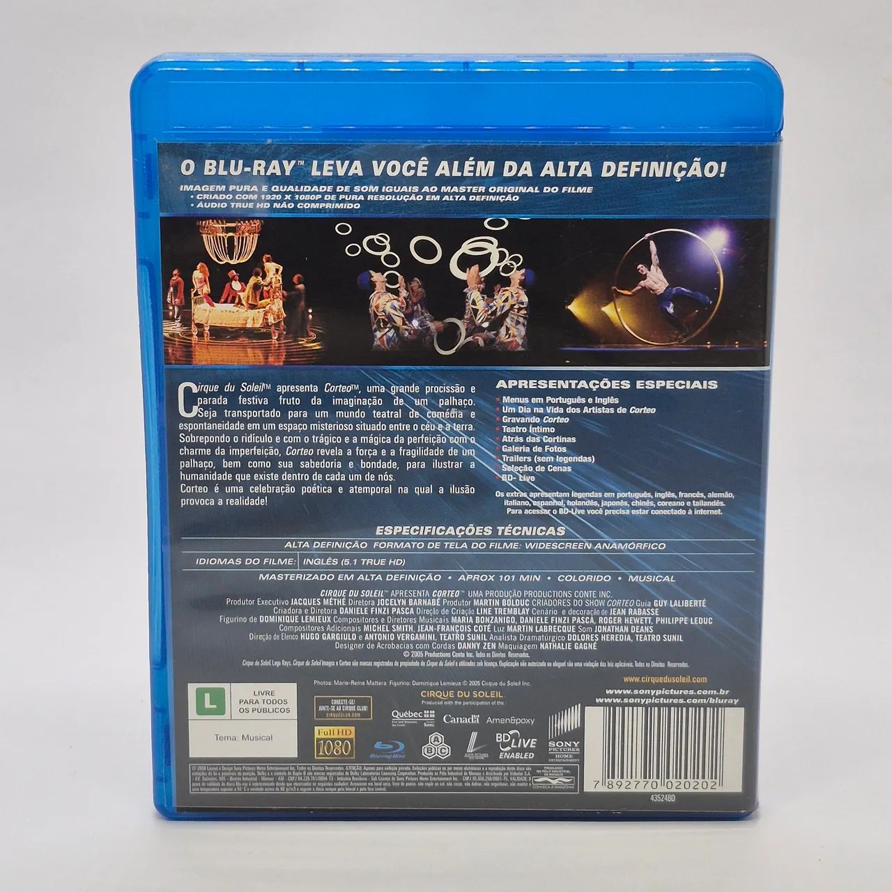 Blu-ray - Cirque Du Soleil: Cortiço  - Foto 2