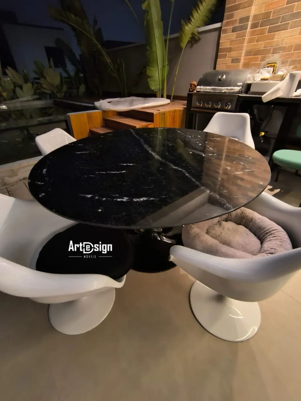 Mesa Saarinen Preta Via láctea  - Foto 4