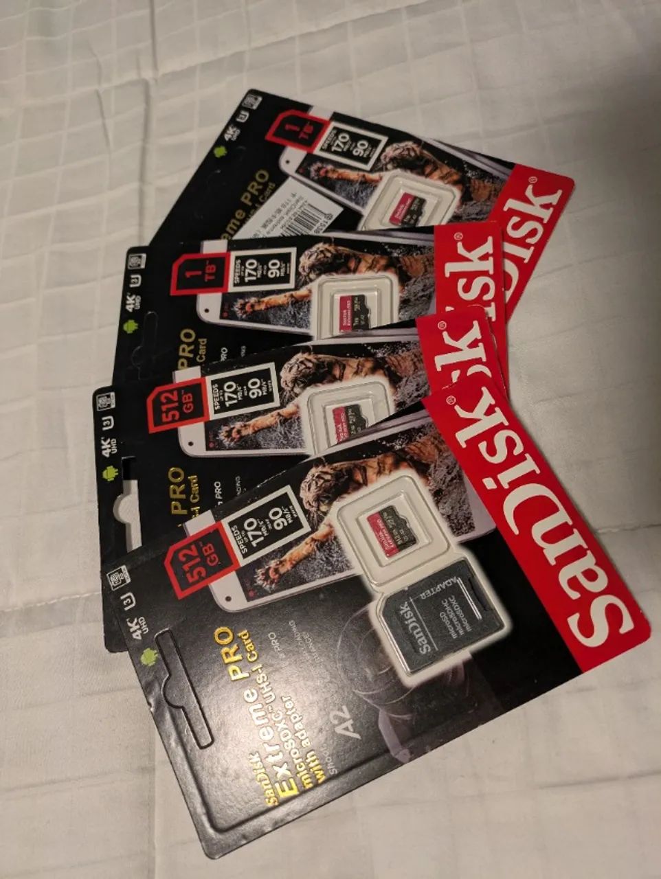 1 TB SD CARD SANDISK EXTEME PRO original - Foto 3