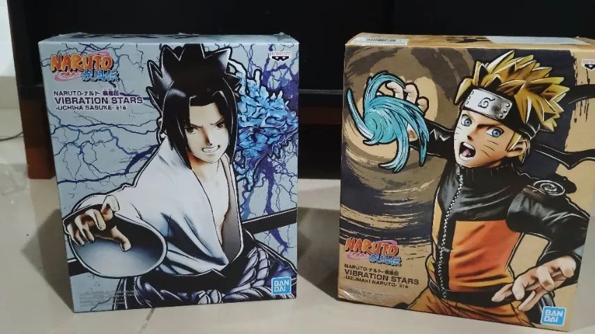 Naruto e Sasuke Vibration Stars Banpresto