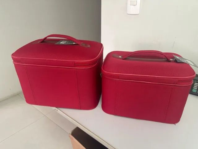 Conjunto de frasqueiras na cor vermelha. - Foto 2