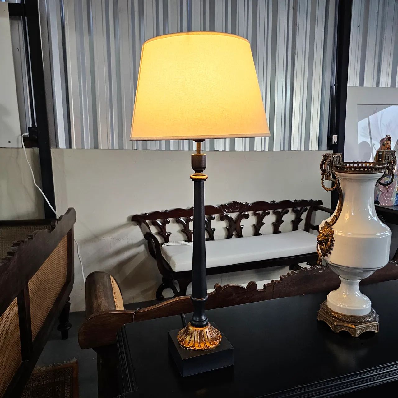 Decoração, abajur luxo vintage  - Foto 3
