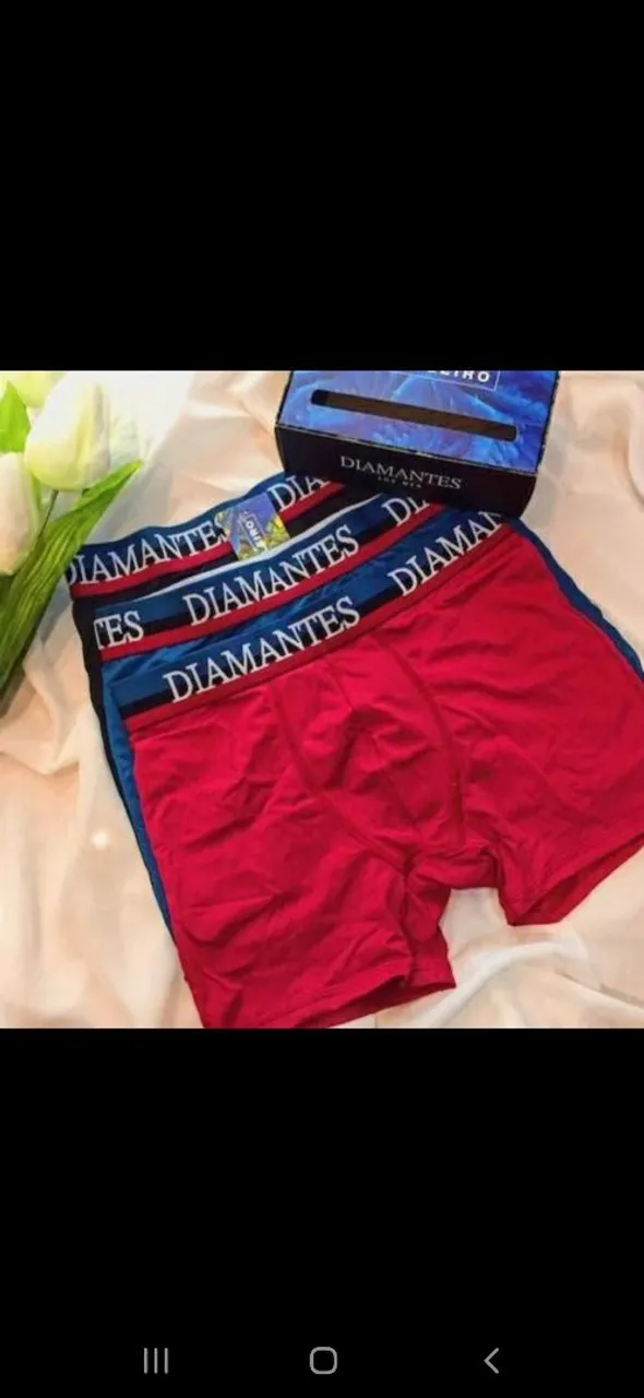 Cuecas Boxer Diamantes - Conforto e Estilo
