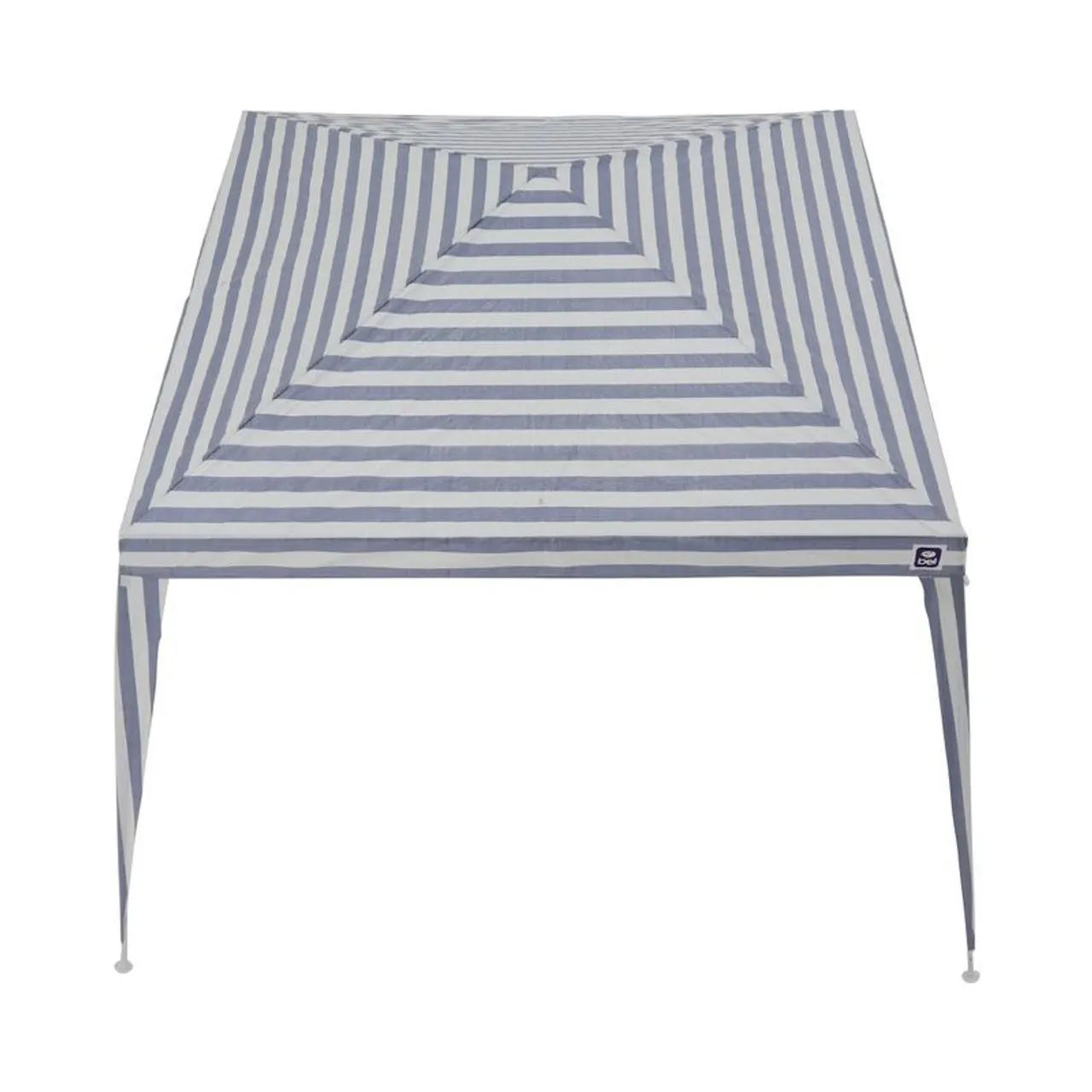 Tenda Gazebo Tubular 3m x 3m Polietileno Azul e Branca Bel - Foto 4