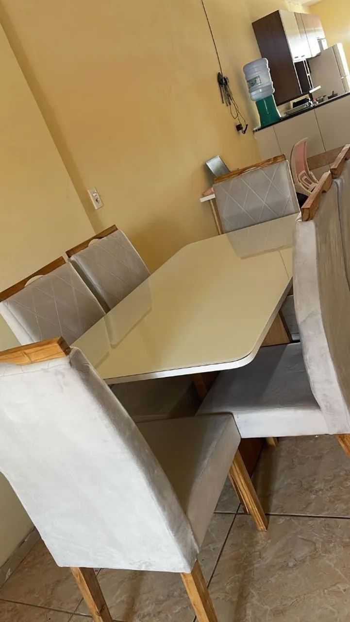 Mesa de Jantar Branca - Foto 5