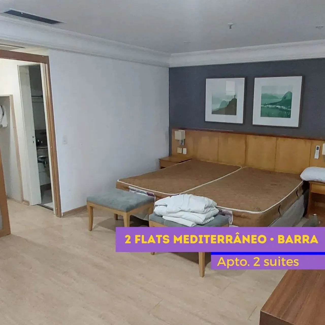 BAIXOU!!! Excelente oportunidade investimento 2 flats na Barra da Tijuca