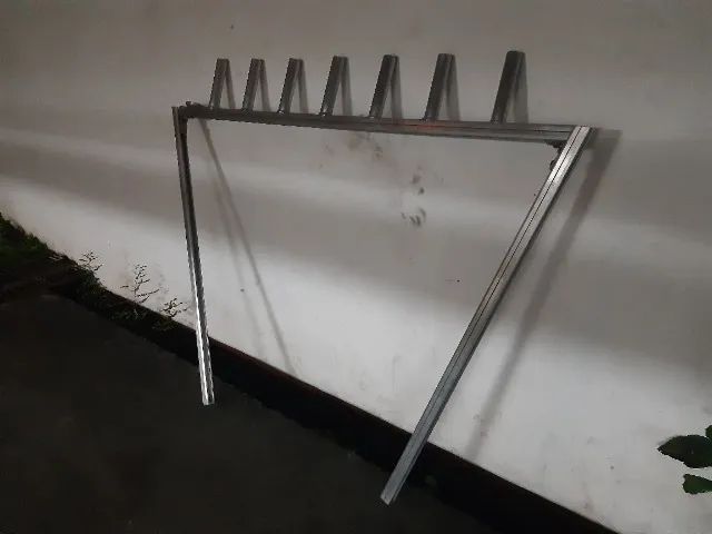 Suporte de varas de pesca para 7 varas, Farol de Milha e antena de GPS, em aluminio - Foto 3