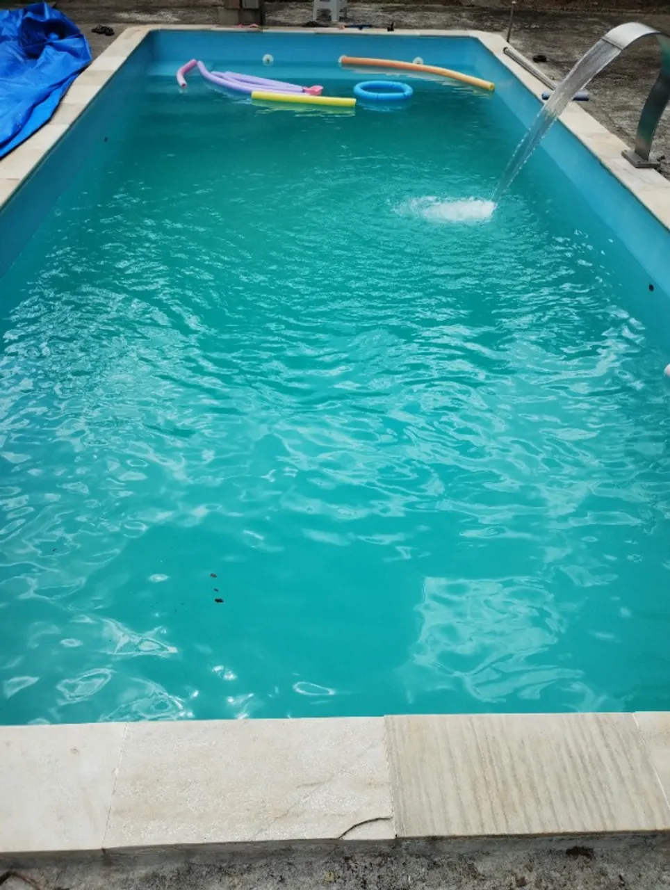 Sítio com piscina 7,1x3.4