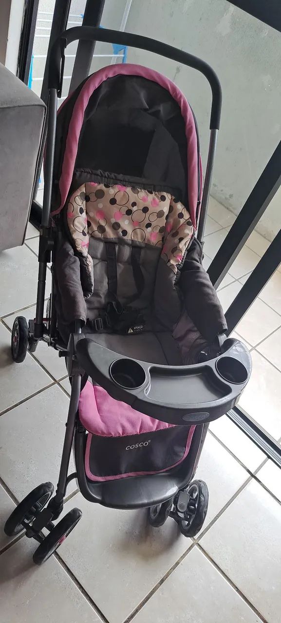 Carrinho de bebê+bebê conforto  - Foto 5