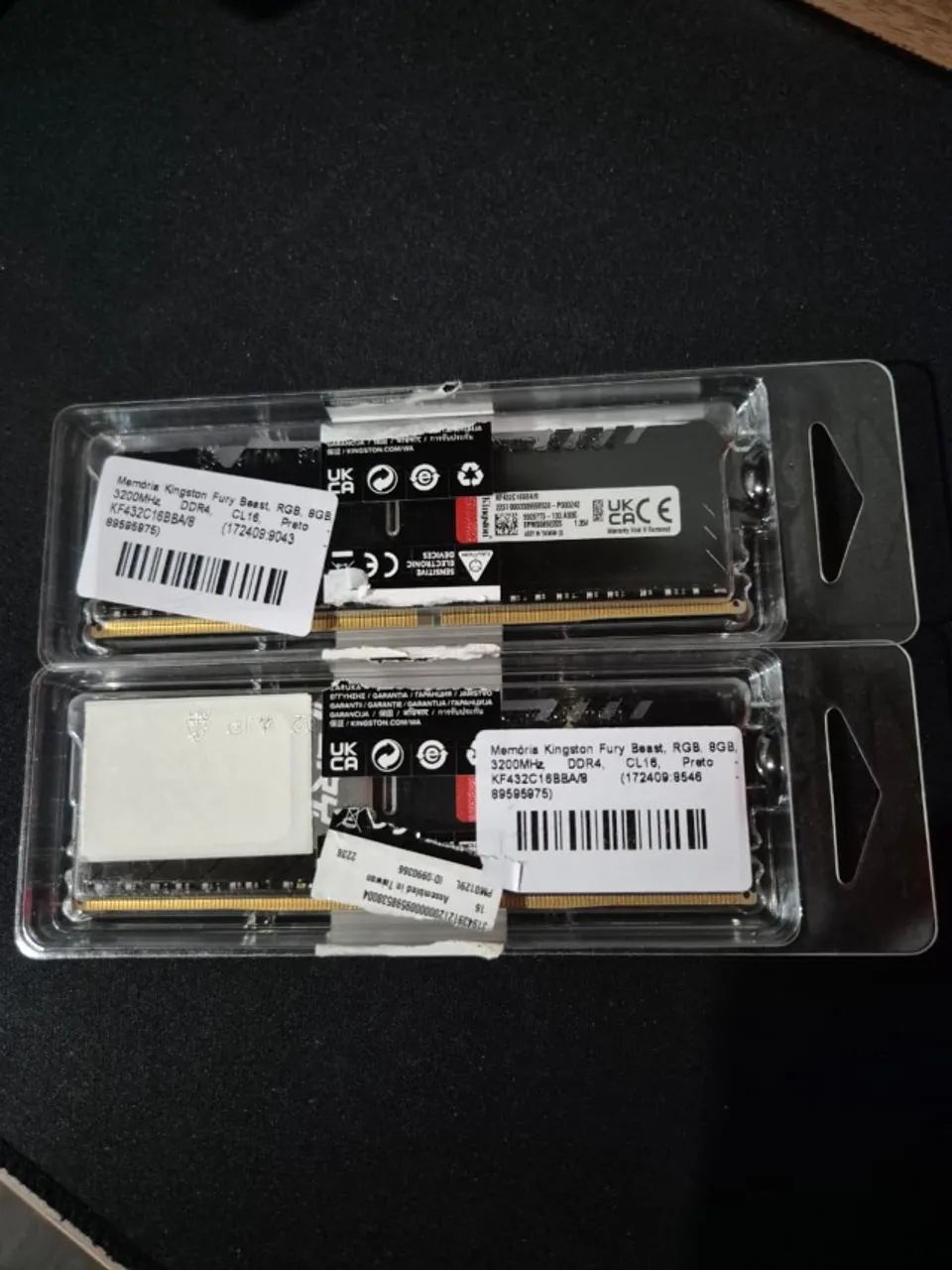 Memoria Ram Kingstom Fury Beast DDR4 3200MHz 2X8GB. - Foto 2