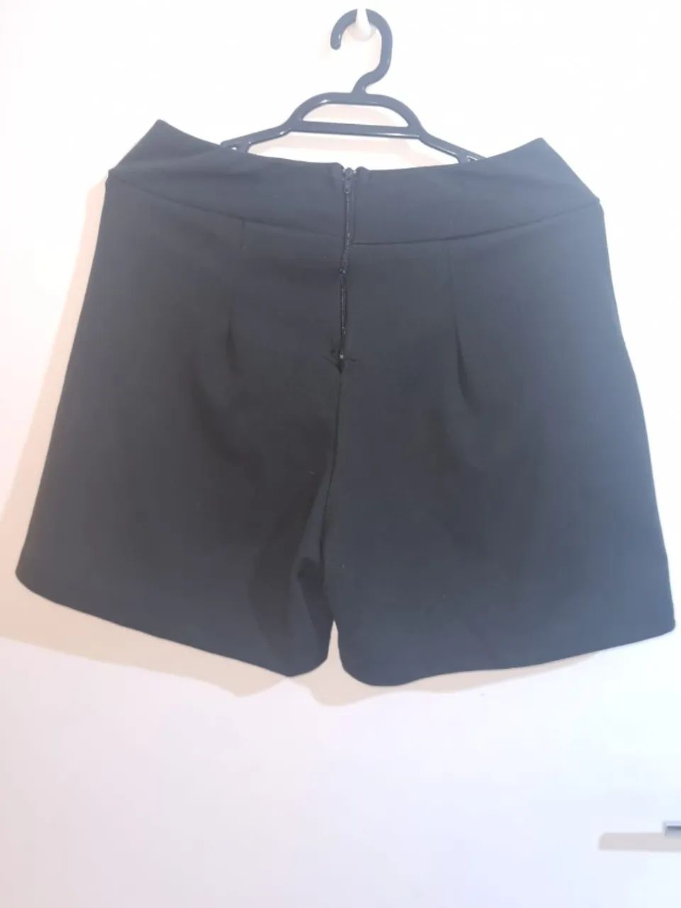short saia preto tam. m - Foto 2