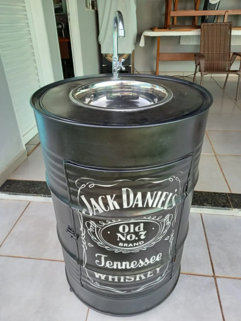 [VENDO - PIA DE TAMBOR JACK DANIELS]
