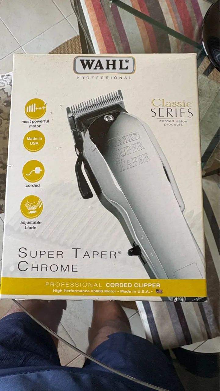 Máquina de Cortar Cabelo Wahl Super Taper