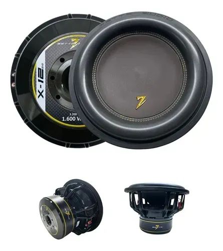 Subwoofer Linha Evo X-12 1600rms 4+4ohms Zetta Audio - Peças para