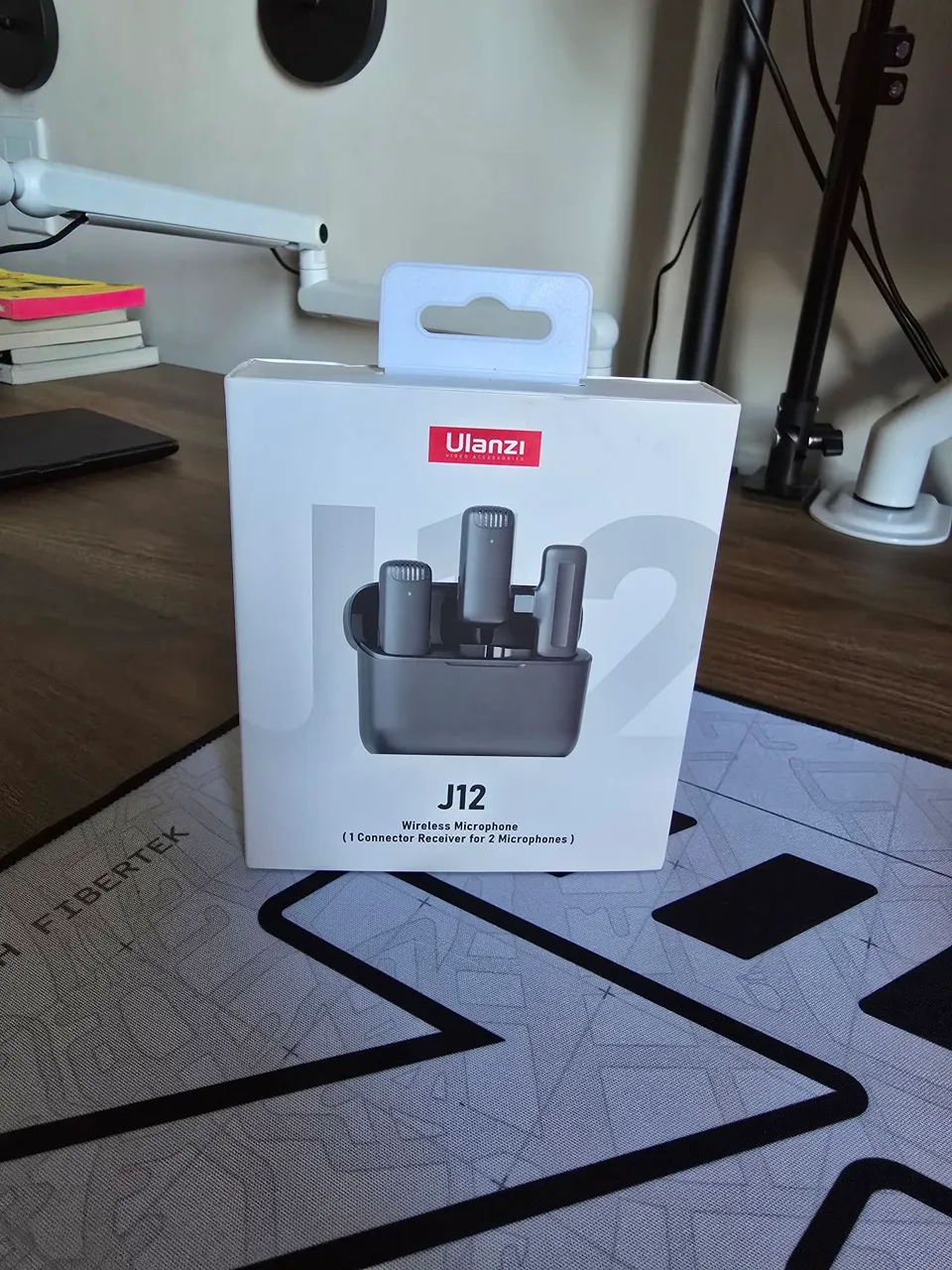 Microfone Sem Fio Ulanzi J12 (entrada LIGHTNING iPhone)
