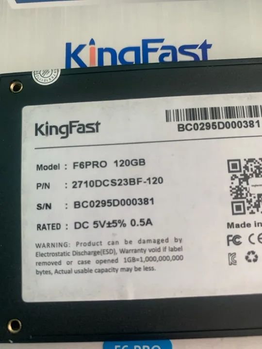 SSD KingFast 6Gb/s SATA - Foto 3