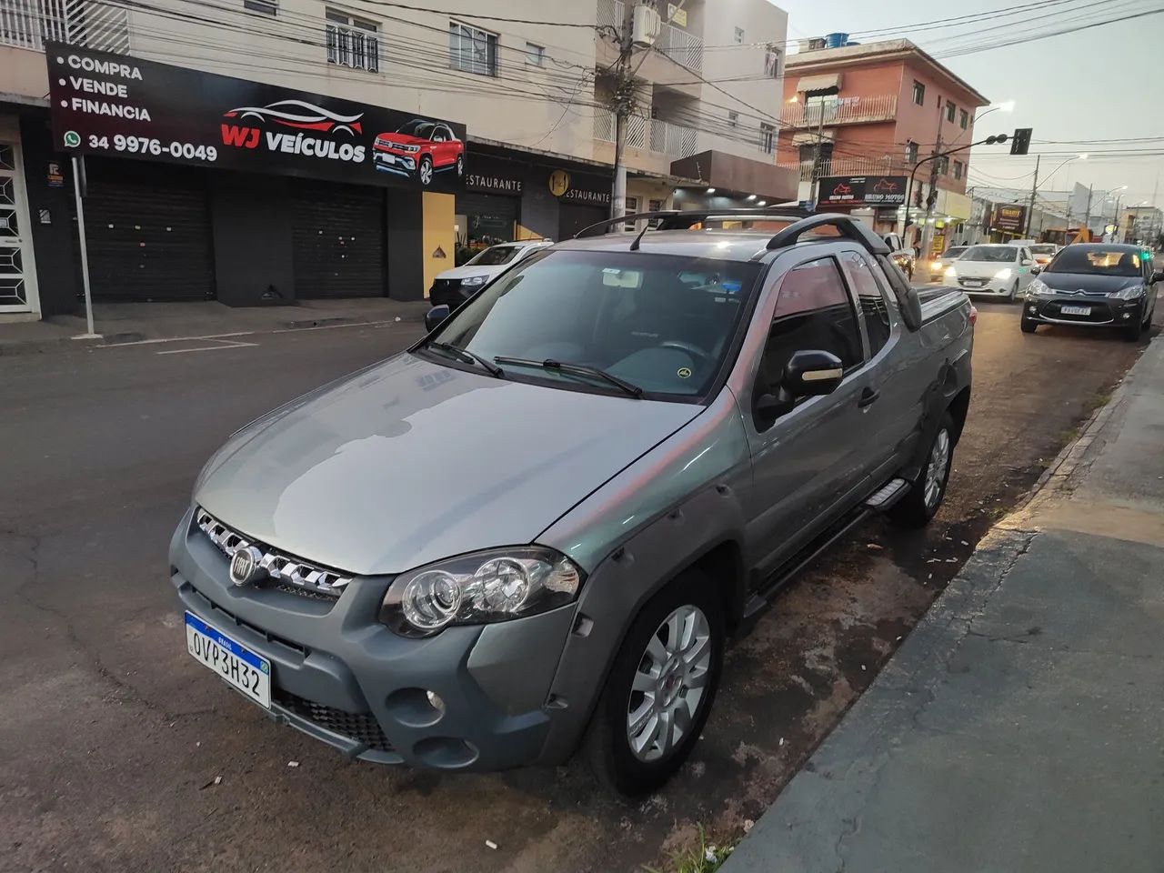 Fiat Strada adventure 1.8 locker completo flex - Foto 11