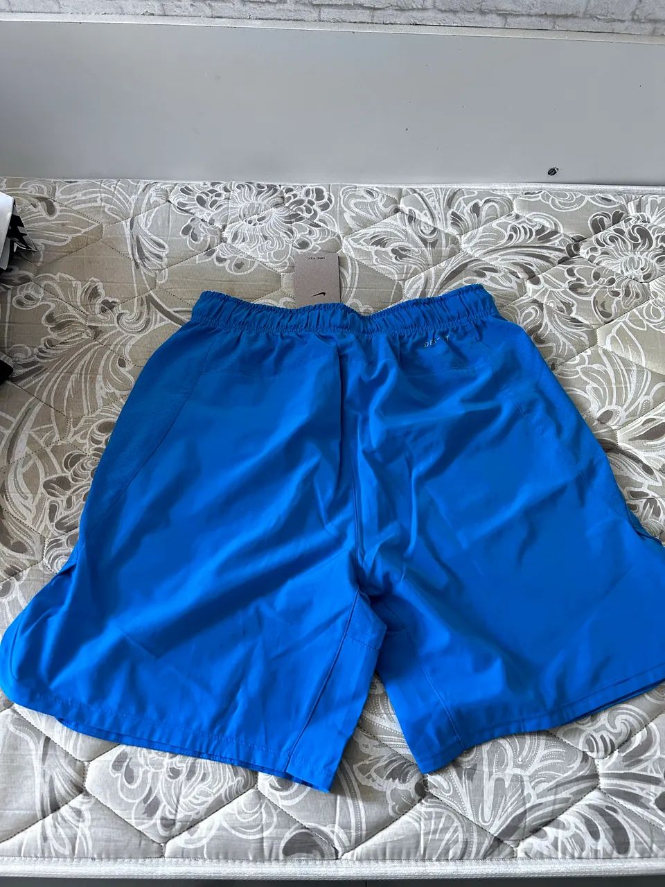Bermuda Nike Azul M, nova original  - Foto 4