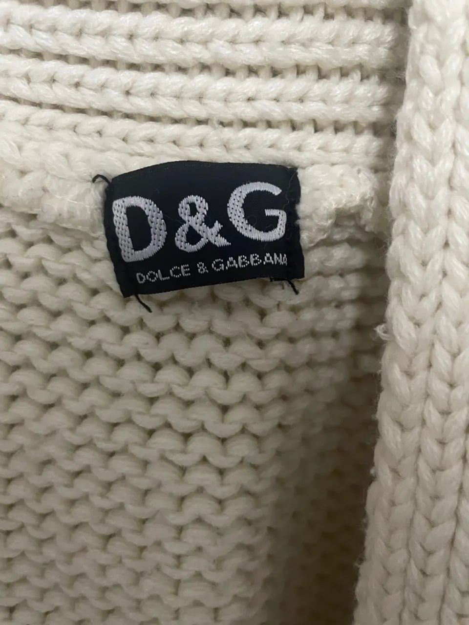 Suéter D&G Branco