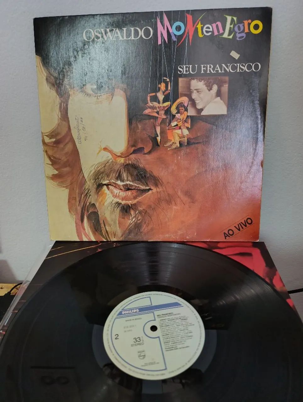 Disco de Vinil (Oswaldo Montenegro, seu Francisco).